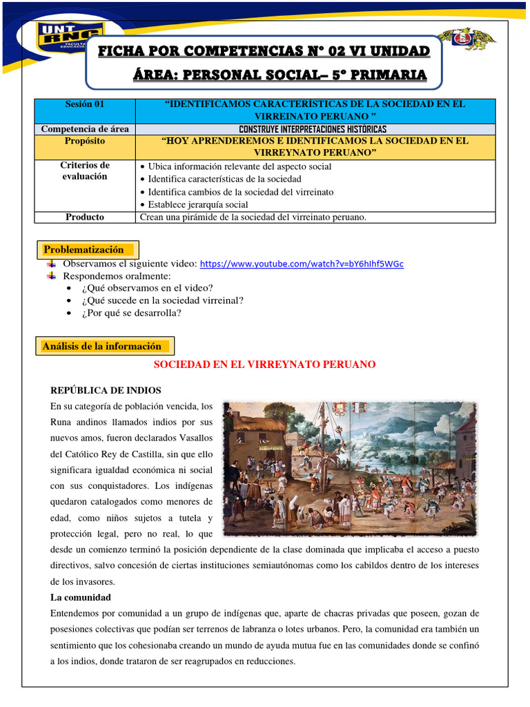 Ficha de Personal Social | PDF