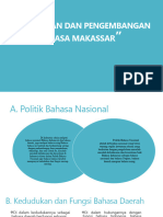 Pembinaan Dan Pengembangan Bahasa Makassar