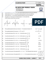 Polynomials & Q.E.