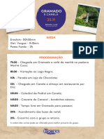 Gramado e Canela - Programação