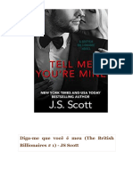 01 - Tell Me You'Re Mine (The Bristish Billionaires) - J S Scott