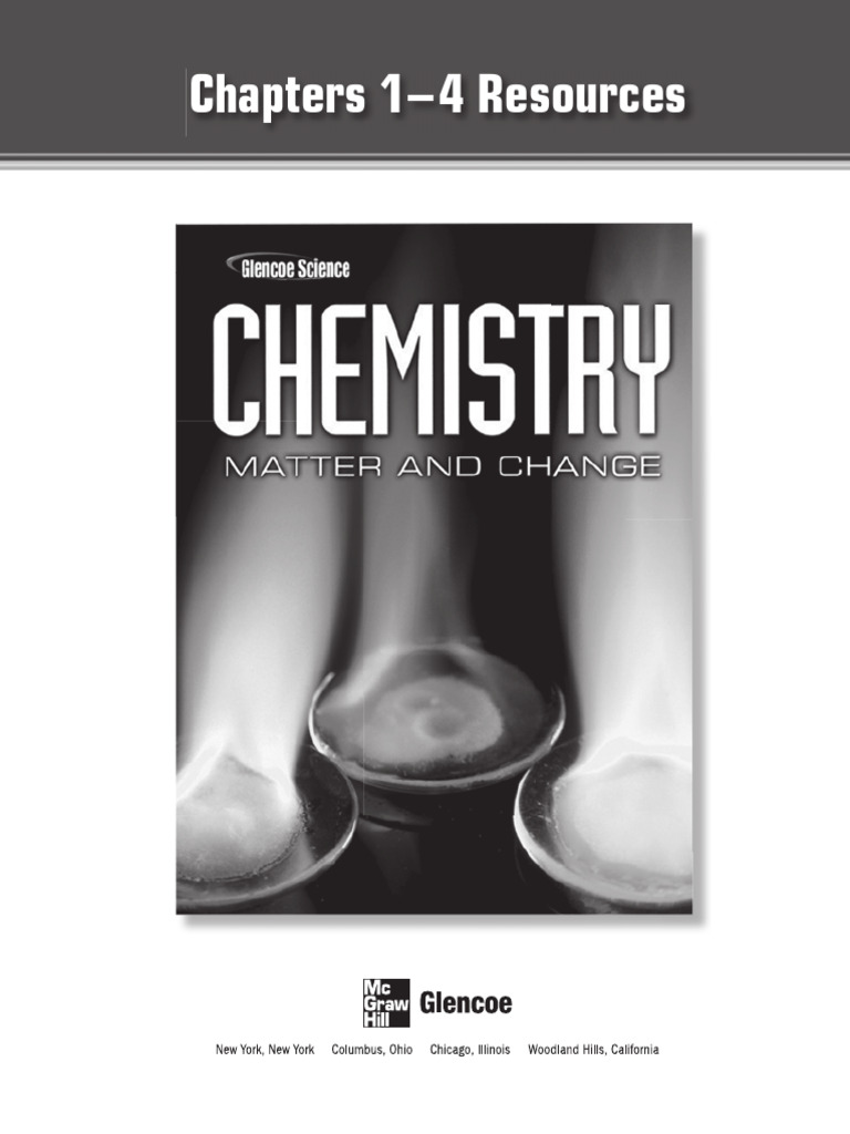 Chemistry Matter of Change | PDF | Art | Computers