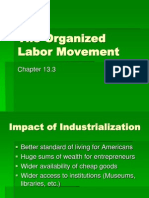 The Organized Labor Movement - 13.3