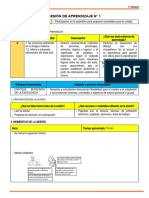 Sesiones de Unidad 1°