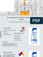 Investigación de Sustancias Químicas de Uso Común - Felipe Hermosilla