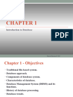 Chapter 1 Introduction To Database