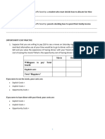 L1S2 - Opportunity Cost and Marginal Analysis Exercises