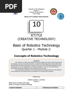 Basic of Robotics Technology: Ict/Tle (Creative Technology)