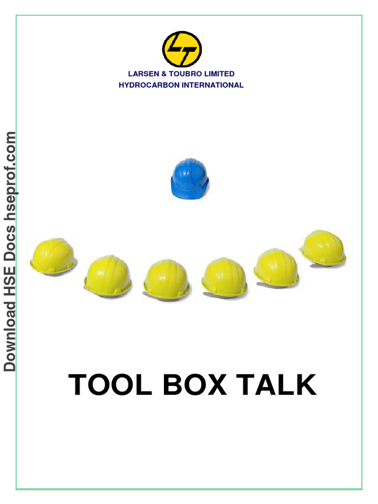 HSE Docs HSE Toolbox Talks PDF