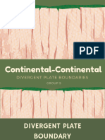 Continental Continental Divergent