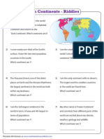 Riddles Continent