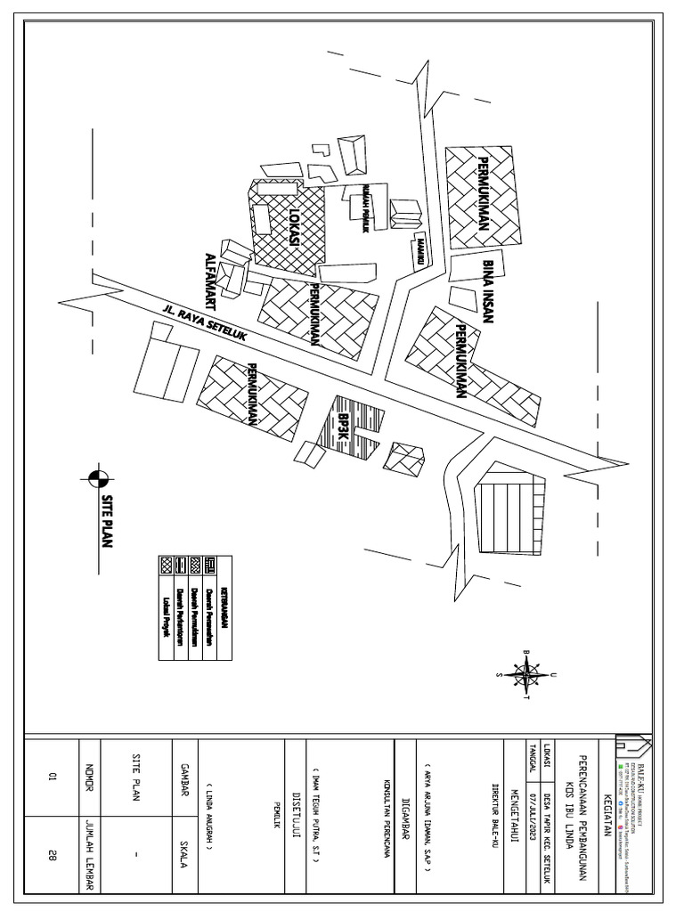 Kos Tapir-Site Plan | PDF