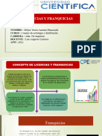 Trabajo Franquicias y Licencias