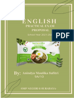 Contoh Proposal Iklan - English