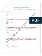 0001 Reglas Básicas para Derivar