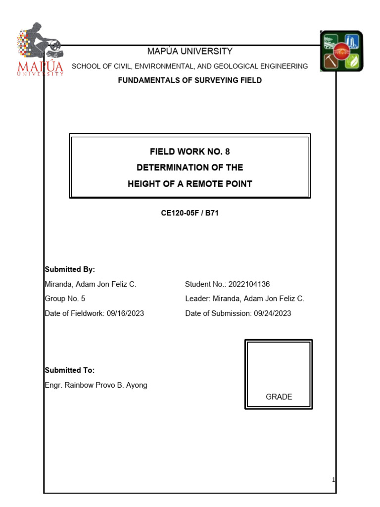Remote Point Height Determination Guide | PDF