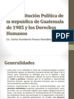 LA CONSTITUCIÓN POLÍTICA DE 1985 Y LOS DERECHOS HUMANOS 7mo Módulo