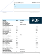 YDWI Project Parameters