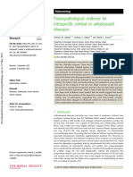 Arbour Et Al. 2022 Palaeopathological Evidence For Intraspecific Combat in Ankylosaurid Dinosaurs