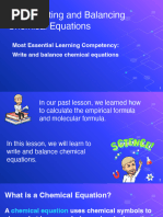Balancing Chemical Equations Guide | PDF | Chemistry | Physical Chemistry