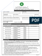 Verification of Documents