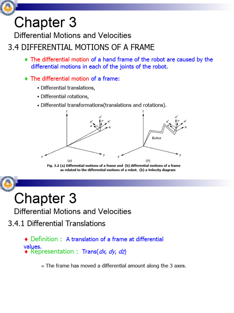 Differential Motions 2 PDF