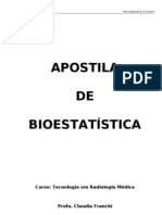 Bioestatística: Noções Básicas e Apresentação de Dados