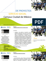 Catalogo de Proyecto de Servicio Social 2023