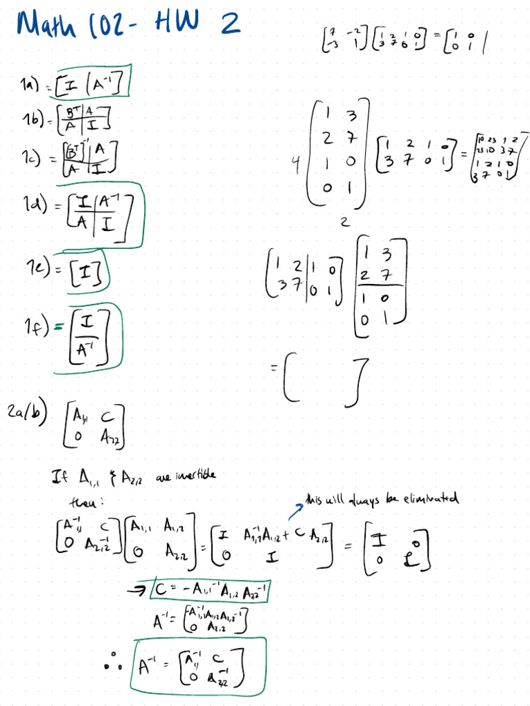 Math 102 Homework 2 Solutions | PDF | Matrix Theory | Functional Analysis