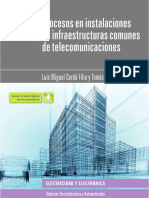 Proceso Instalacione Infraestructuras Comunes de Telecomunicaciones Vale