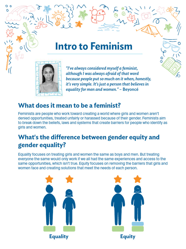 Intro to feminism pdf gender studies feminism