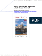 Test Bank For Physics Principles With Applications 7th Edition Douglas C Giancoli Download Download