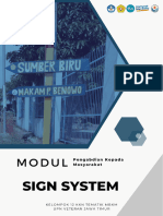 k12 Modul 2 Sign System