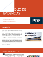 Portafolio de Evidencias