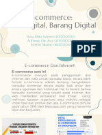 E-Commerce - Pasar Digital, Barang Digital