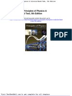 Test Bank For Principles of Physics A Calculus Based Text 5th Edition Download