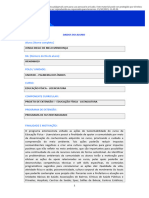 Portfolio Individual - Projeto de Extensão - Educação Física - Licenciatura