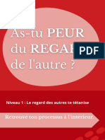 Resultat Niveau 1 Quiz As Tu Peur Du Regard de Lautre