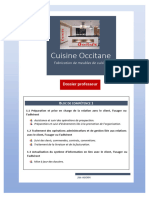 Dossier Professeur Cuisine Occitane Bloc 1