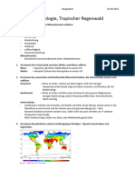 GG - Klimatologie, Tropischer Regenwald