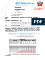 Informe de Requerimiento de Madera