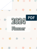 Planner 2024 Floral