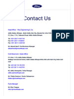Contact Us - Ford Vehicles