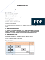 Informe Psicometrico RPQ A