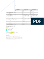 Comparatives and Superlatives (REVIEW) - Luz Tirado