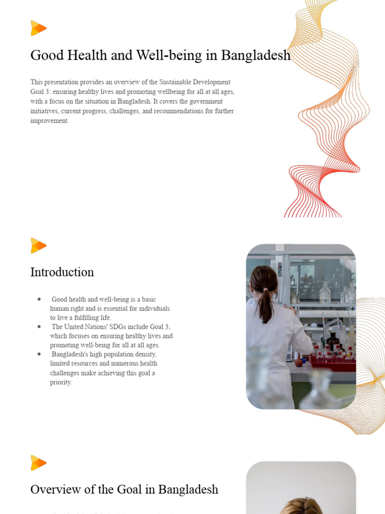 Good Health and Well-Being in Bangladesh | PDF | Health Care | Public ...
