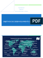 Objetivos Do Desenvolvimento Sustentável: Instituto de Ciências Criativas e Tecnológicas Projeto Aplicado I: Diagnóstico