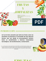 Frutas y Hortalizas