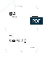 LG DVD Lejatszo DP481 - Hun