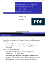 Ch3-Interpolation Polynomiale